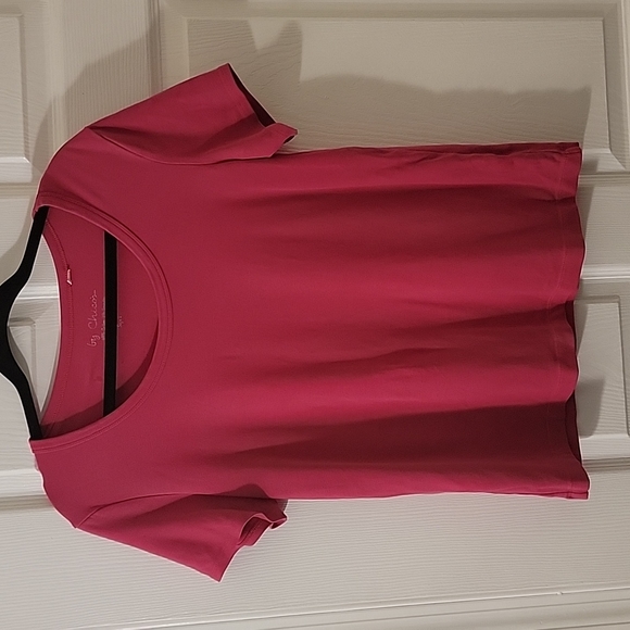 Chico's Pink T Shirt Size 2 - Picture 1 of 4